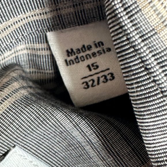 CALVIN KLEIN - Men's long sleeve shirt. Size 15. Slim fit.‎ - Picture 2 of 6